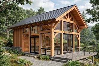 design 3d frame shed and custom timber