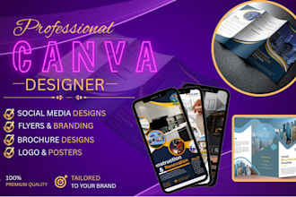 canva design canva magazine layout canva brochure company profile using canva
