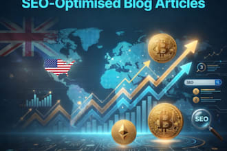 write articles on politics, economy and critpocurrency