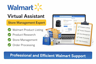 do walmart dropshipping product listing and optimization