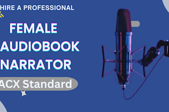 narrate acx audible audiobook and commercial voiceover