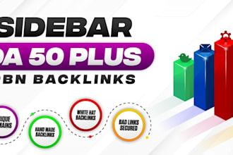 do high da dr sidebar blogroll backlinks do follow manual links