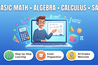 be your maths tutor for elementary, middle and highschool