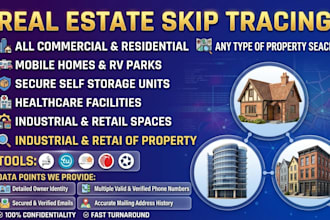 build commercial property owner lists and prospect research