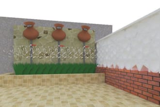 design 3d ablution place, mosque washing area, 3d wudu area, mosque washing area