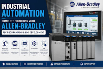 do allen bradley plc programming and hmi development