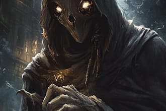 horror and fantasy horror character