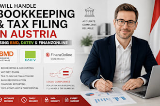 handle bookkeeping and tax filing in austria using bmd, datev and finanzonline