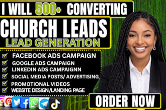500 converting church leads ministry lead church facebook ads church google ads