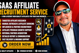 recruit high quality affiliates for your saas affiliate program