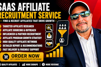 recruit targeted affiliates for your saas affiliate program