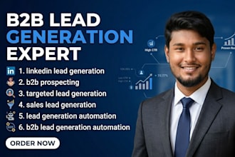 prospects b2b lead generation, linkedin and automation for sales