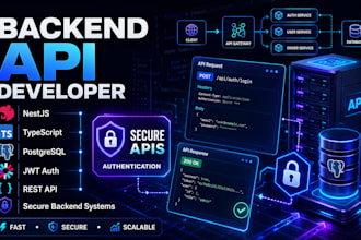 build scalable, production ready backend systems startups, saas