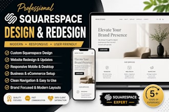 squarespace website, build sqaurespace, website development, website design