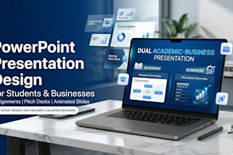 make powerpoint presentation for students and businesses