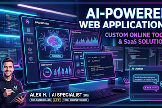 develop ai powered website and web tools