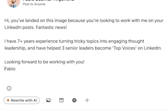 write your linkedin post, in the form of thought leadership