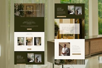 build a luxury wordpress website for your service business