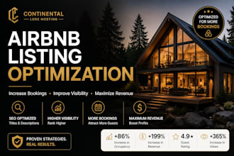 optimize your airbnb listing to increase bookings