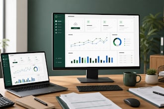 build a financial CSV dashboard with reports