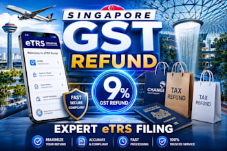 setup and file your singapore etrs portal for maximum gst tourist tax refunds