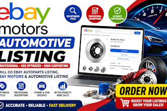 do ebay autoparts listing ebay motors automotive listing optimization