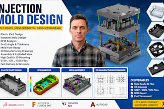 design production ready injection mold assemblies