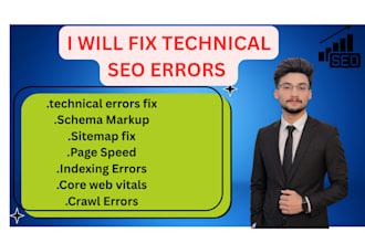 fix technical errors indexing problems and site issues