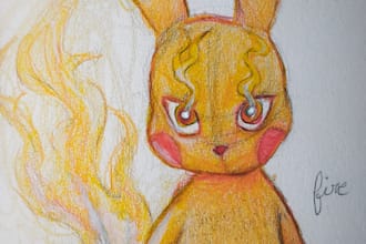 design de personnage cartoon est design de logo