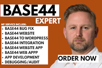 base44 expert base44 bug fixing base44 app deployment base44 wordpress migration