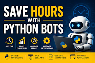create ocr, web scraping, browser automation, and data extraction bots