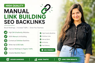 create high authority SEO backlinks manually
