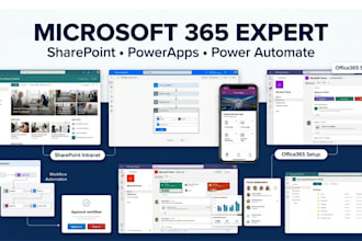 setup microsoft 365 office365 sharepoint intranet power automate powerapps spfx