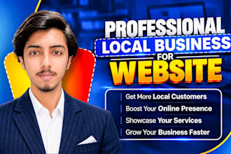create a responsive wordpress website with SEO for local businesses