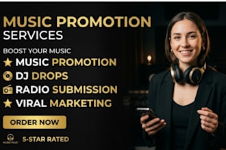 do music promotion radio and dj submission dj drops and viral marketing exposure