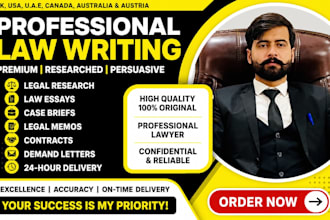 do law,essays, legal research, business law and memo