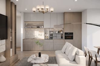 create luxury architectural renders with cinematic quality