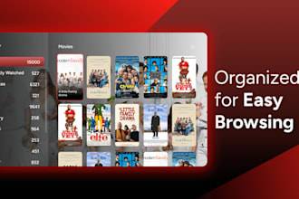 build premium iptv player app like tivimate iptv smarters xciptv ott platform