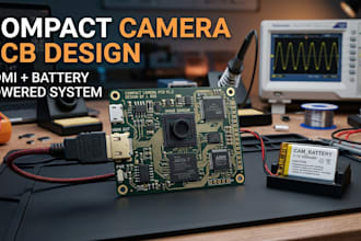 design custom compact camera systems with hdmi and battery power