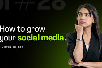design viral youtube thumbnails and social media posts