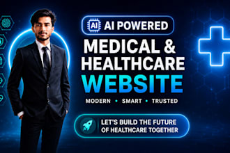 build custom healthcare website for doctors, dentists, clinics