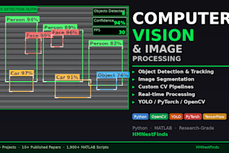 build a computer vision or image processing solution in python