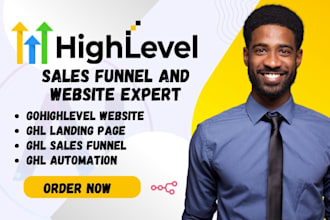 build gohighlevel sales funnel ghl website ghl landing page gohighlevel form