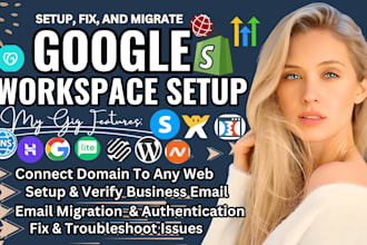 setup google workspace gsuite email deliverability gmail domain email migration