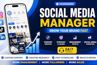 social media manager social media content marketing social media marketing