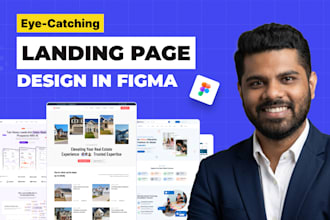 design figma landing page, saas landing page, website ui ux