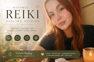 personalized reiki healing session