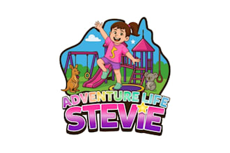 design a modern kids and children logo