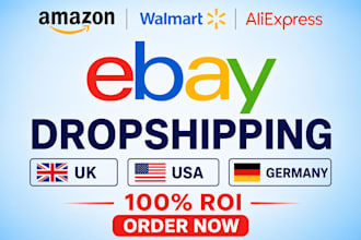 be your ebay virtual assistant dropshipping in USA UK and germany