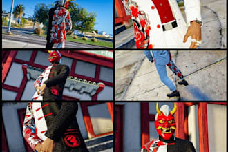 create custom fivem eup clothing packs for police, gangs, or civilians